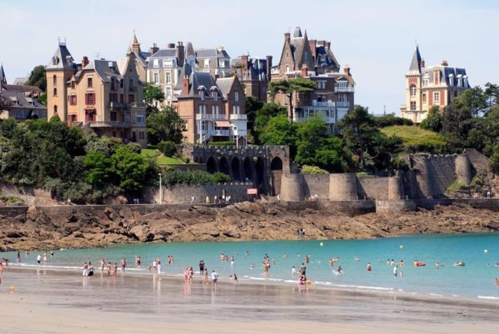 Sunshine - Appartement 2Pers - Terrasse Vue Mer - Dinard Ngoại thất bức ảnh