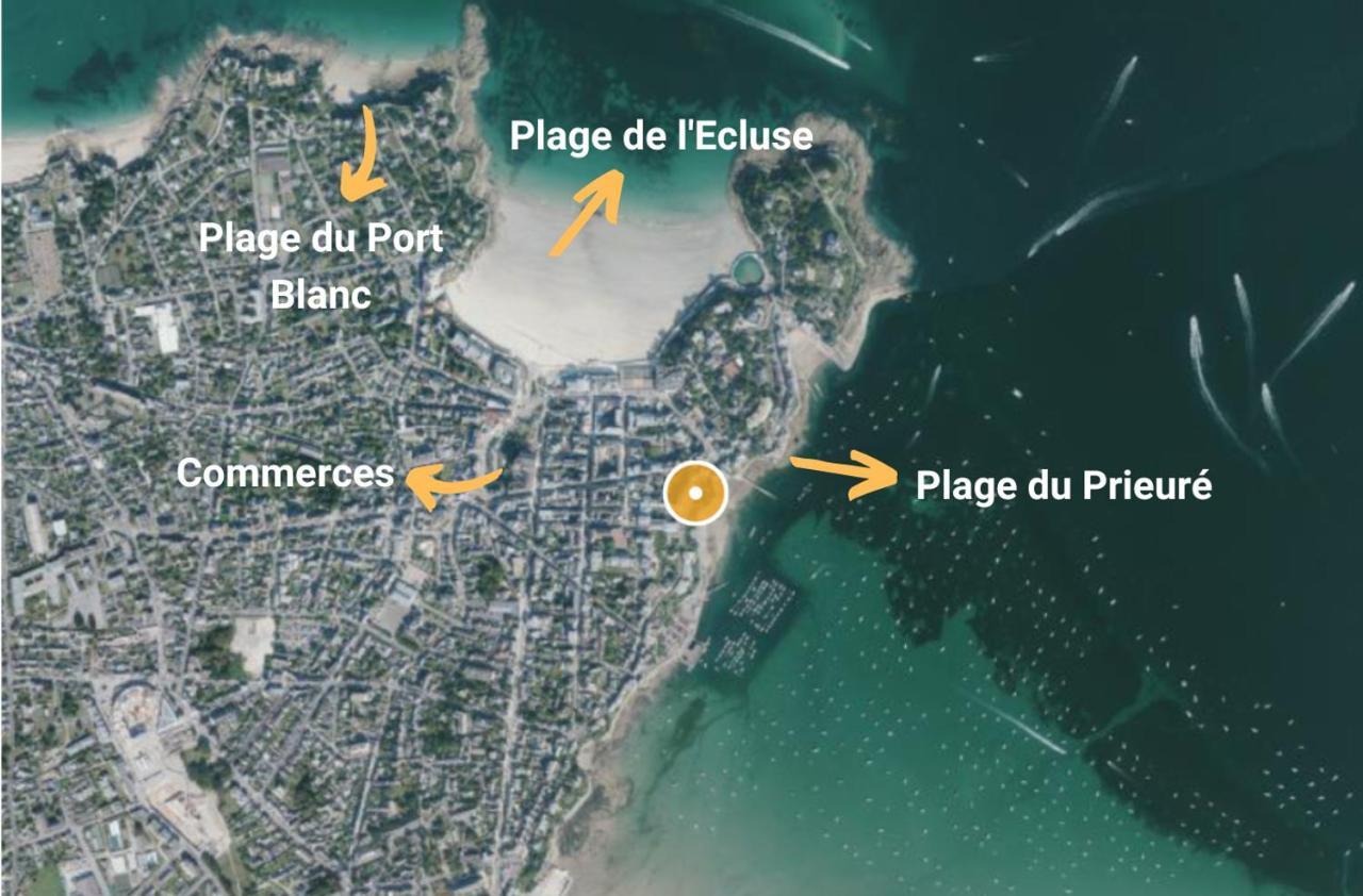 Sunshine - Appartement 2Pers - Terrasse Vue Mer - Dinard Ngoại thất bức ảnh