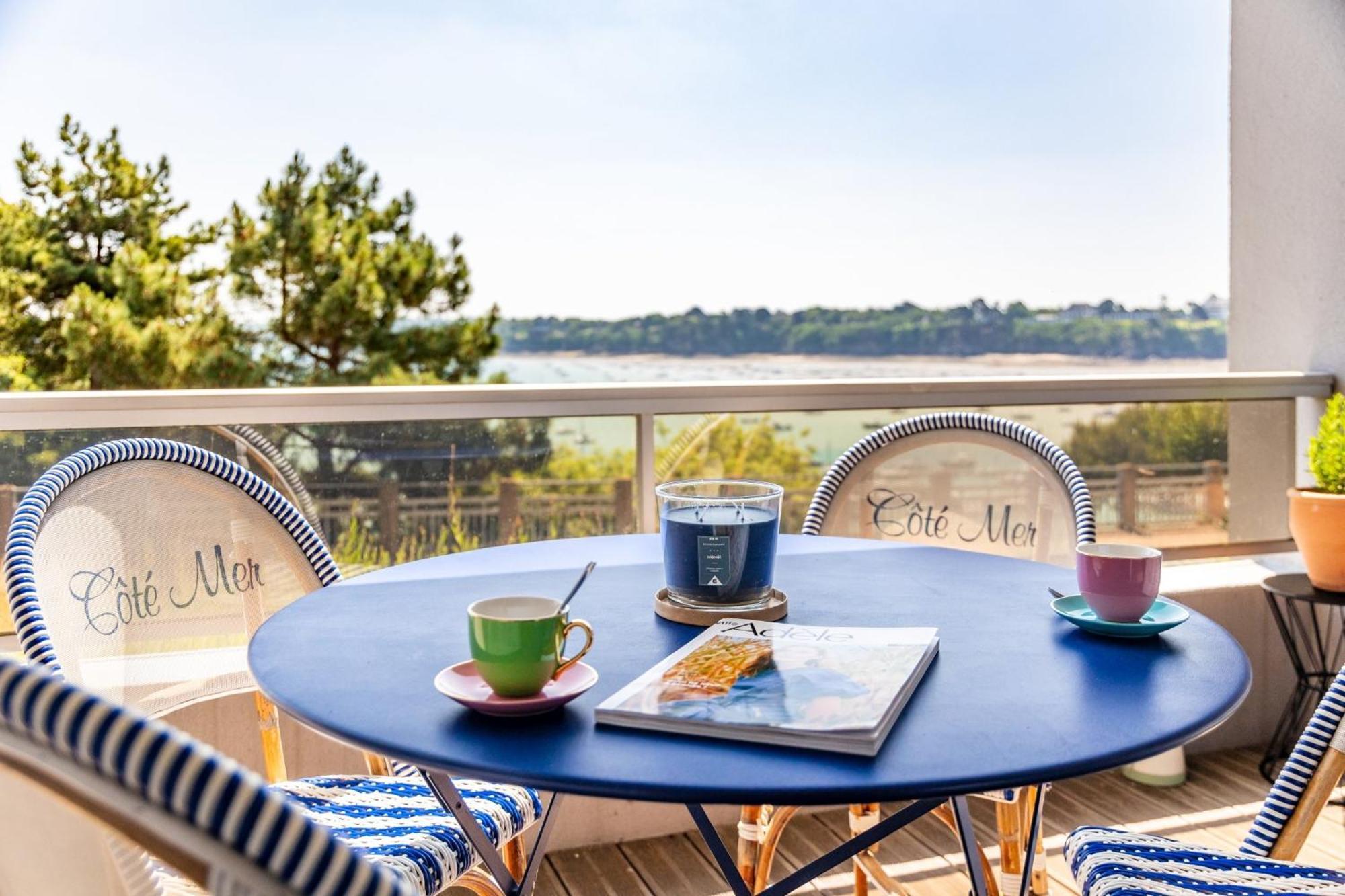 Sunshine - Appartement 2Pers - Terrasse Vue Mer - Dinard Ngoại thất bức ảnh